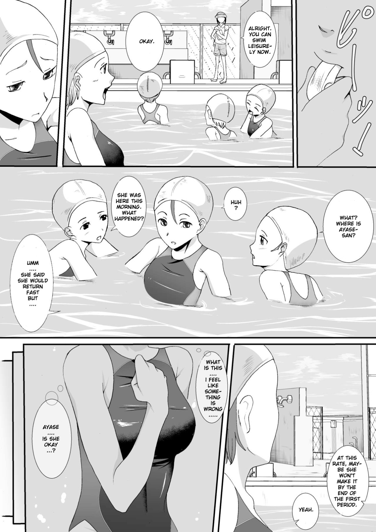 Hentai Manga Comic-The Swimsuit Girl's Ticklish Weapons-Read-14